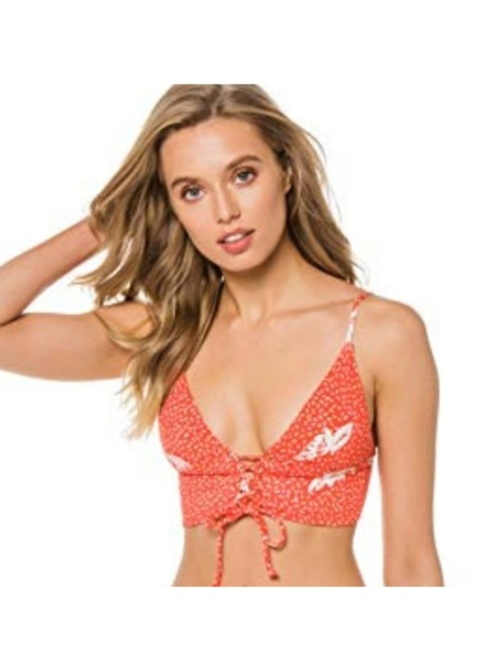 O'Neill Nicolette Long Bralette Bikini Top, XL